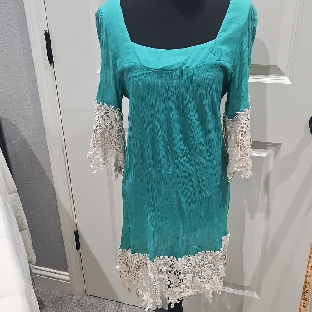 Umgee Teal Bathing Suit cover up
